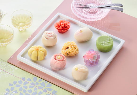 上生菓子詰め合わせ 花色 栗菓子 洋菓子通販の恵那川上屋 上生菓子詰め合わせ 花色 栗菓子 洋菓子通販の恵那川上屋