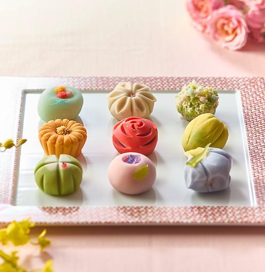 上生菓子詰め合わせ『花色』<br>-パイナップル-