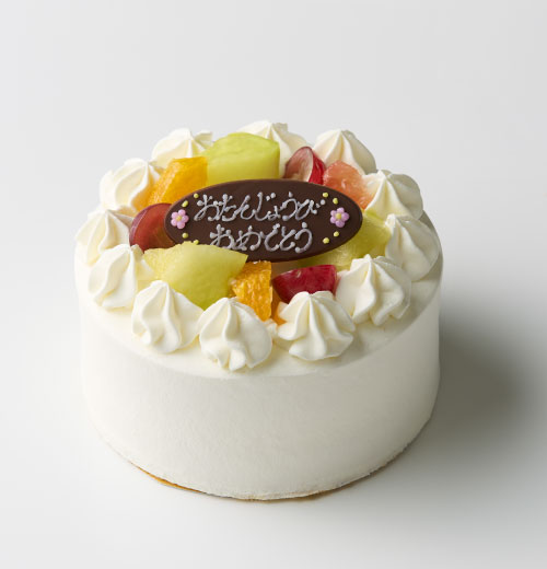 季節のデコレーションケーキ5号