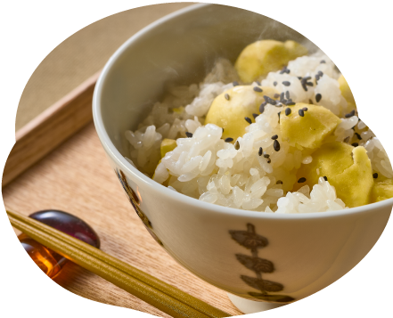 恵那栗おこわ