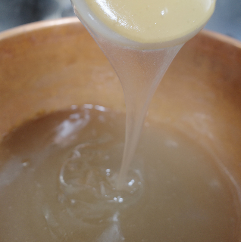 独自な製法が生む食感
